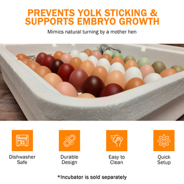 Quail Rails for Little Giant Egg Turner 6300